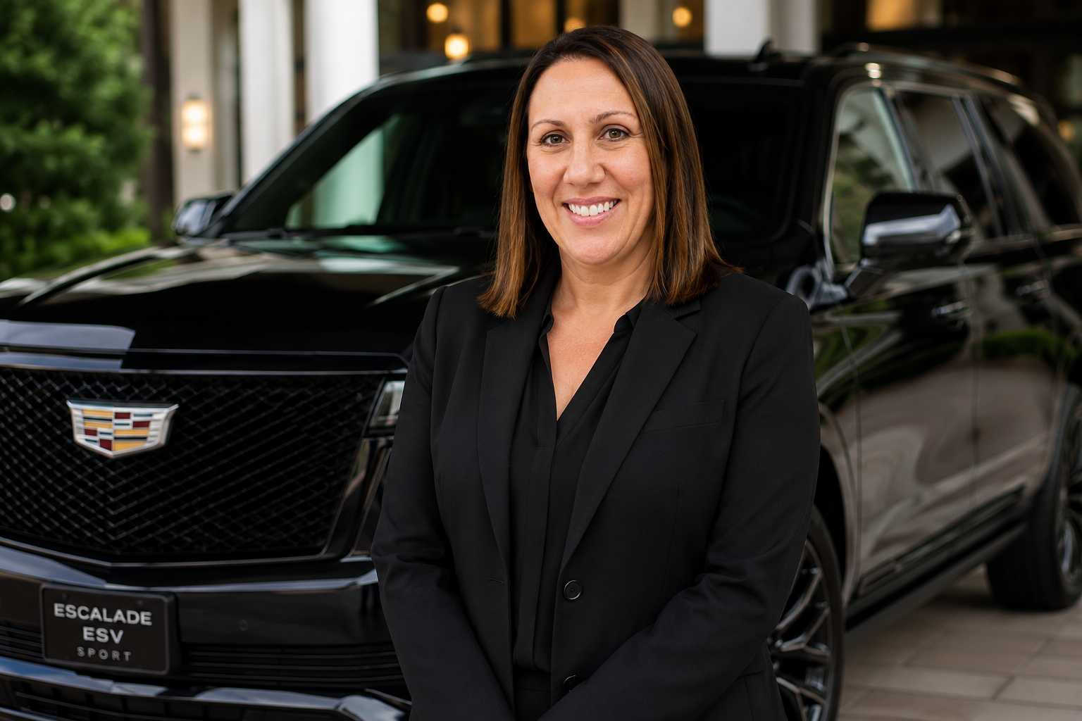 Kristeen Brown, founder and owner of Cleveland Elite Transportation